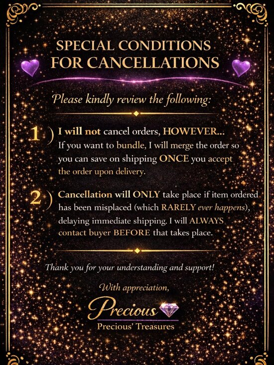 Other - NO CANCELLATIONS POLICY - POSHMARK RULES